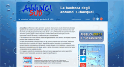 Desktop Screenshot of annuncisub.com